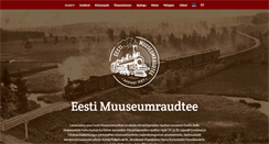 Desktop Screenshot of museumrailway.ee